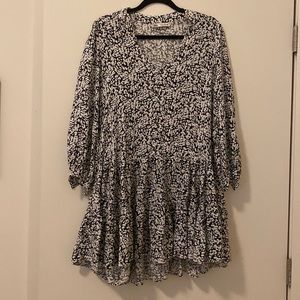 Zara printed dress